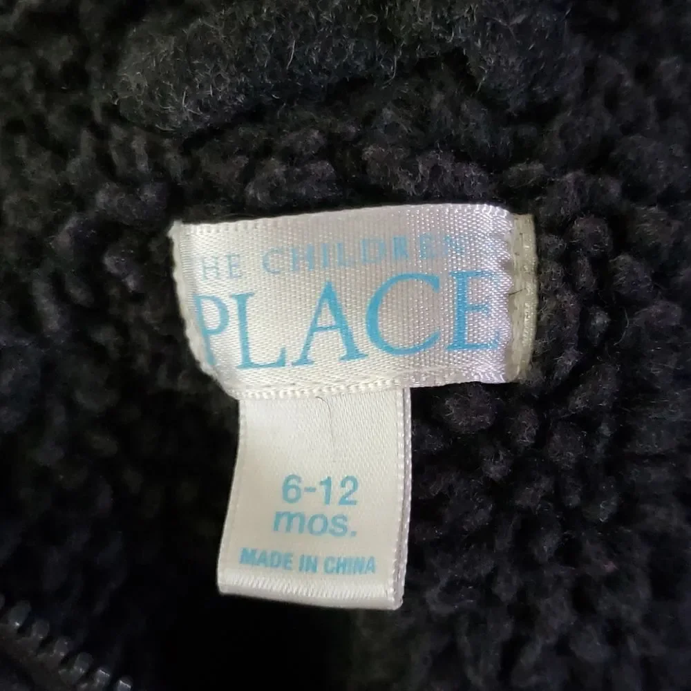 Children's Place Infant Wool Jacket Coat Sz 6-12 M